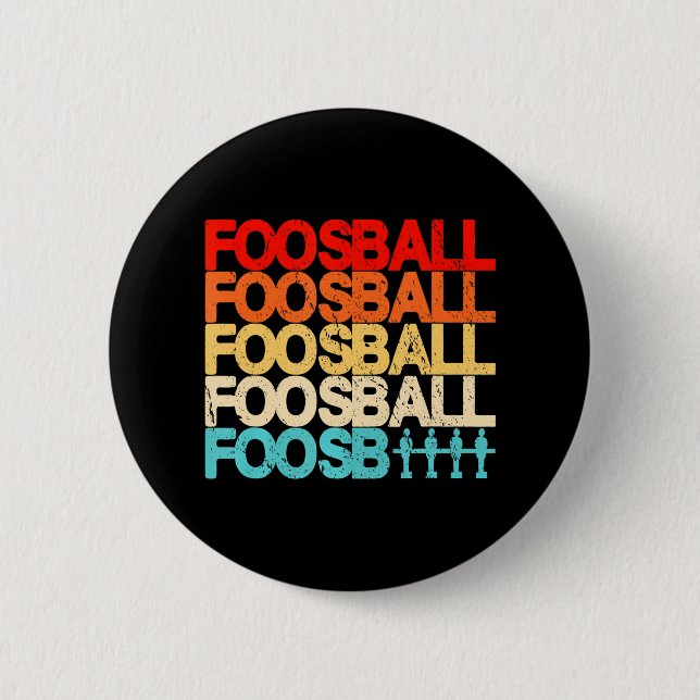 Badge Rond 5 Cm baby-foot homme baby-foot football (Devant)