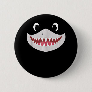 Badge Rond 5 Cm Baby Shark Halloween