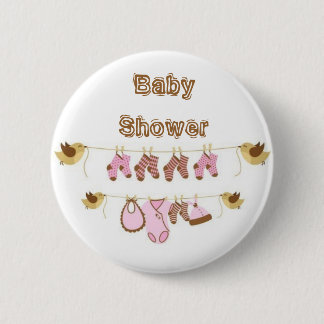 Badge Rond 5 Cm Baby shower