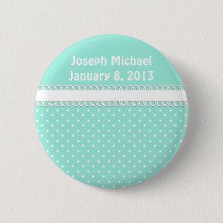 Badge Rond 5 Cm Baby shower dans Teal
