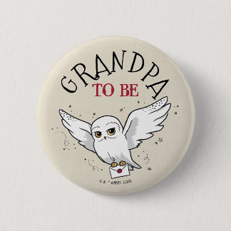 Badge Rond 5 Cm Baby shower Harry Potter | Grand-Père À Être