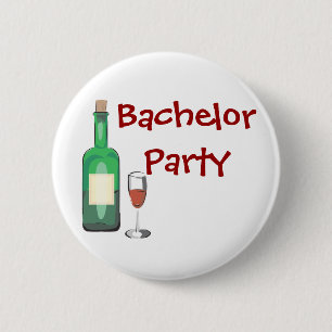 Badge Rond 5 Cm Bachelor Party