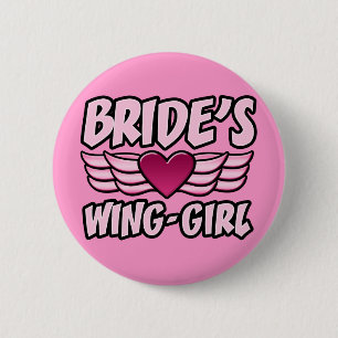 Badge Rond 5 Cm Bachelorette de la mariée