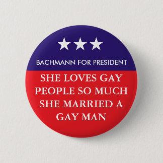 Badge Rond 5 Cm Bachmann pour le Président Button