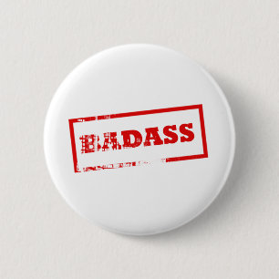 BADGE ROND 5 CM BADASS