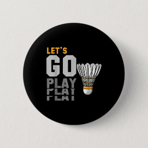 Badge Rond 5 Cm Badminton pour hommes, Badminton pour femmes, Badm