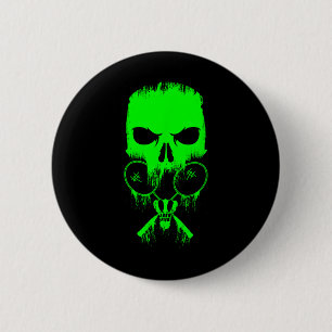 Badge Rond 5 Cm Badminton Raquettes de badminton Volant Jeu de bad