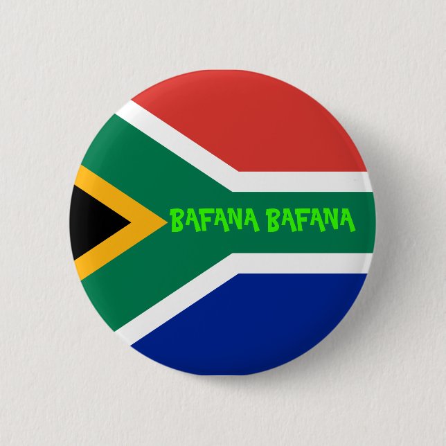 BADGE ROND 5 CM BAFANA BAFANA (Devant)