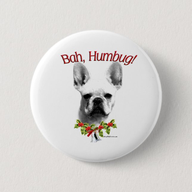 Badge Rond 5 Cm Bah Humbug - Bouton (Devant)