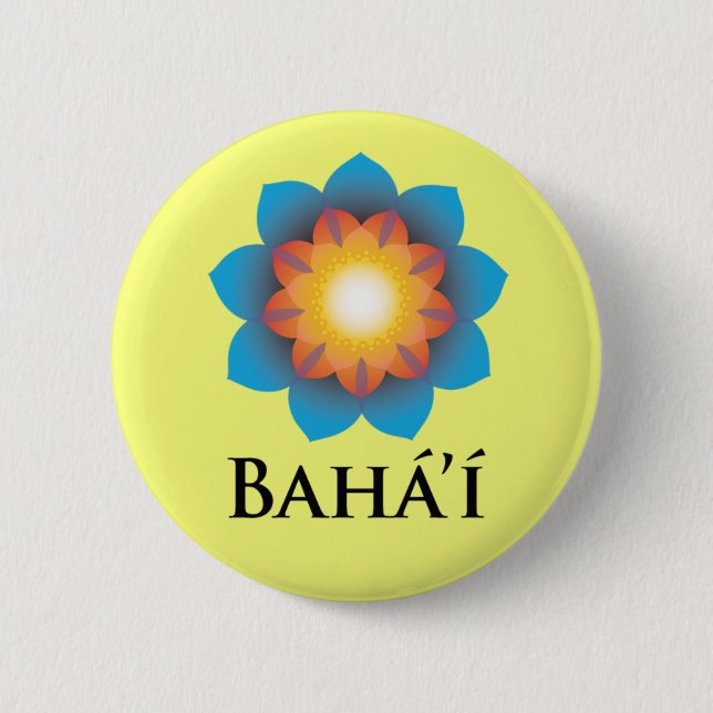 Badge Rond 5 Cm Bahá'í (Devant)