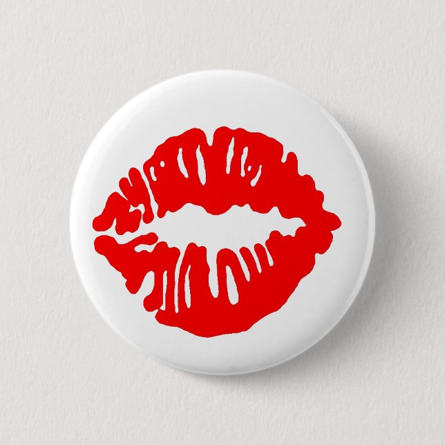Badge Rond 5 Cm Baiser (Devant)