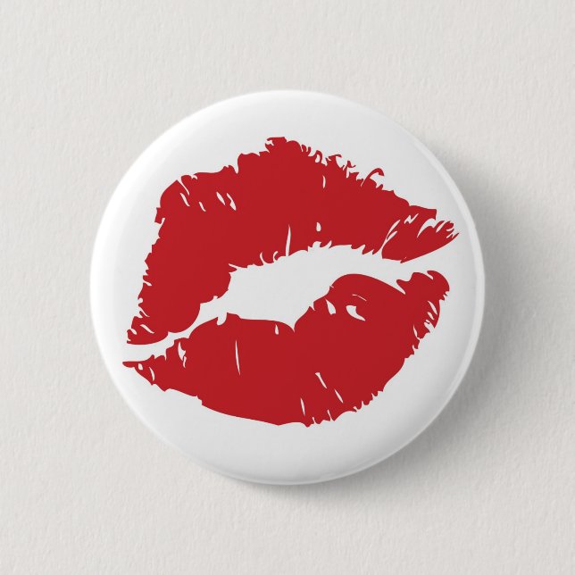 Badge Rond 5 Cm Baiser (Devant)
