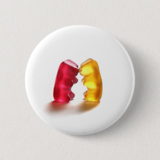 Badge Rond 5 Cm baiser gommeux d'ours