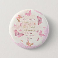 Baisers à papillon et voeux de bébé Baby shower fi