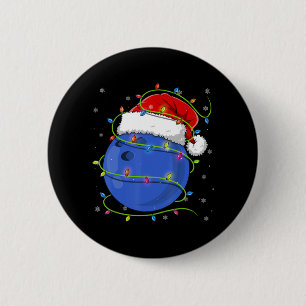 Badge Rond 5 Cm Bal de botte de Noël Santa Hat Correspondance fami
