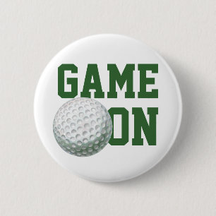 Badge Rond 5 Cm Bal de golf