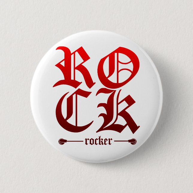 Badge Rond 5 Cm Balancier - scène grunge alternative de punk de (Devant)