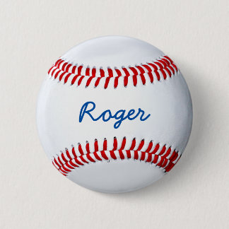 Badge Rond 5 Cm Balise Personnaliser le ventilateur de baseball No