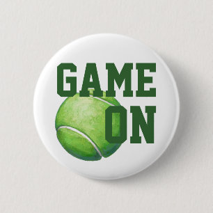 Badge Rond 5 Cm Ball de tennis