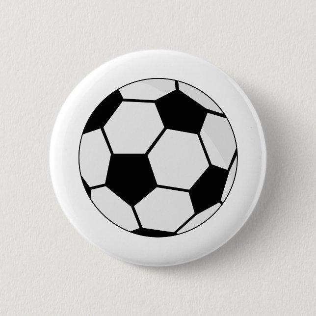 Badge Rond 5 Cm Balle de football (Devant)