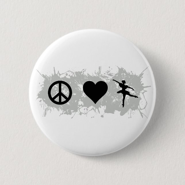 Badge Rond 5 Cm Ballet 5 (Devant)