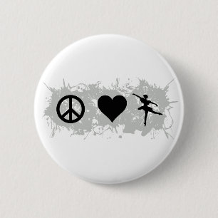 Badge Rond 5 Cm Ballet 5