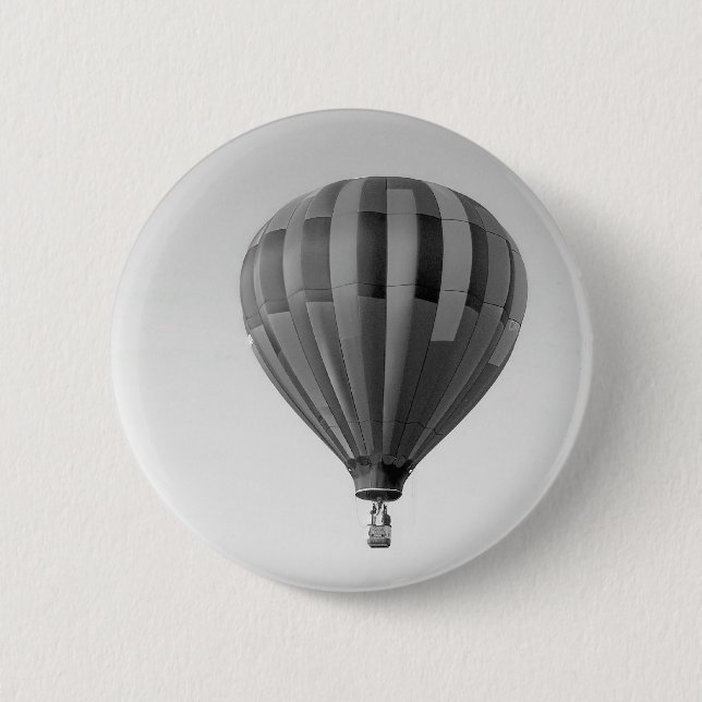 Badge Rond 5 Cm Ballon à air chaud (Devant)