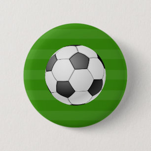 BADGE ROND 5 CM BALLON DE FOOT