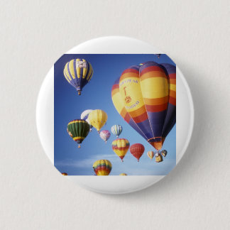 Badge Rond 5 Cm Ballons à air chauds