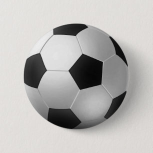 Badge Rond 5 Cm Ballons de football