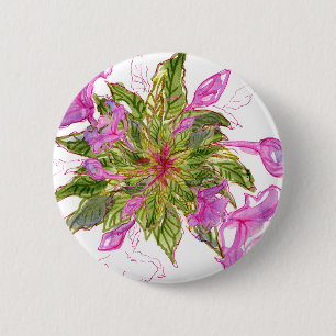 Badge Rond 5 Cm Balsam Bouquet