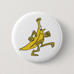 Badge Rond 5 Cm banane