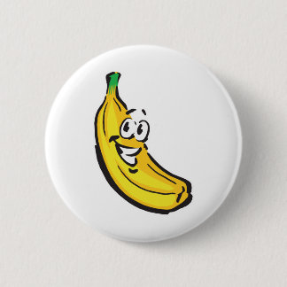 Badge Rond 5 Cm banane heureuse