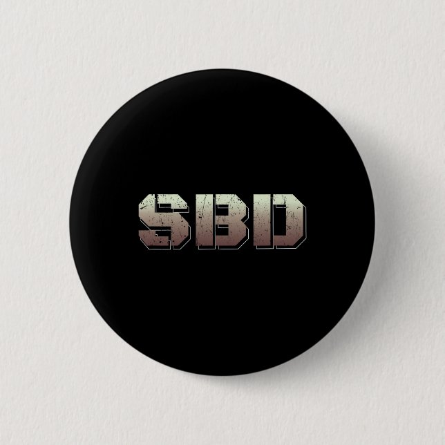 Badge Rond 5 Cm Banc Sbd Squat Deadlift (Devant)