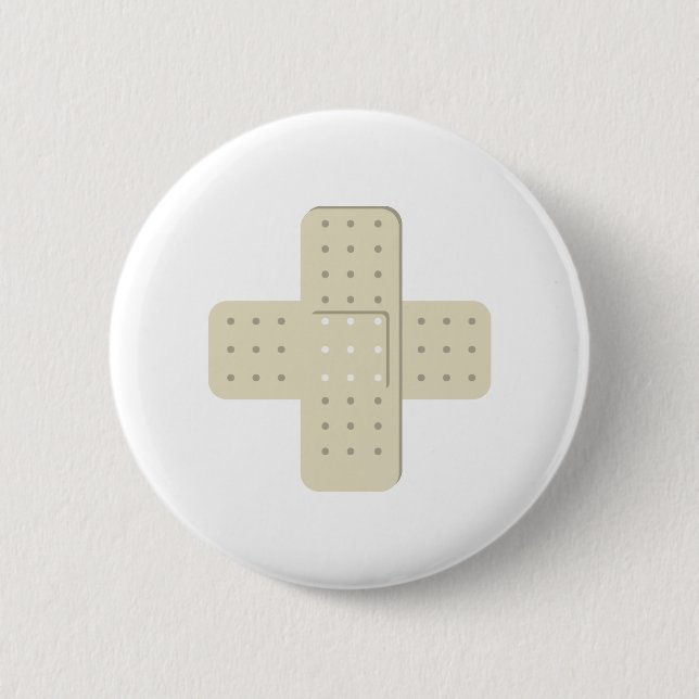 Badge Rond 5 Cm Bandaid (Devant)