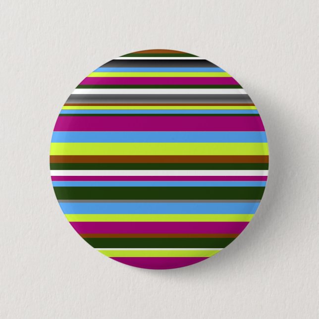 Badge Rond 5 Cm Bande de concepteur Customisé coloré (Devant)