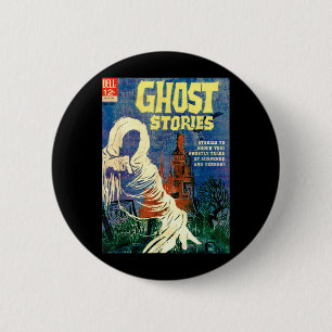 Badge Rond 5 Cm Bande dessinée d'horreur Halloween Fantôme Faucheu