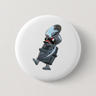 Badge Rond 5 Cm Bande Marche Gonk Droid