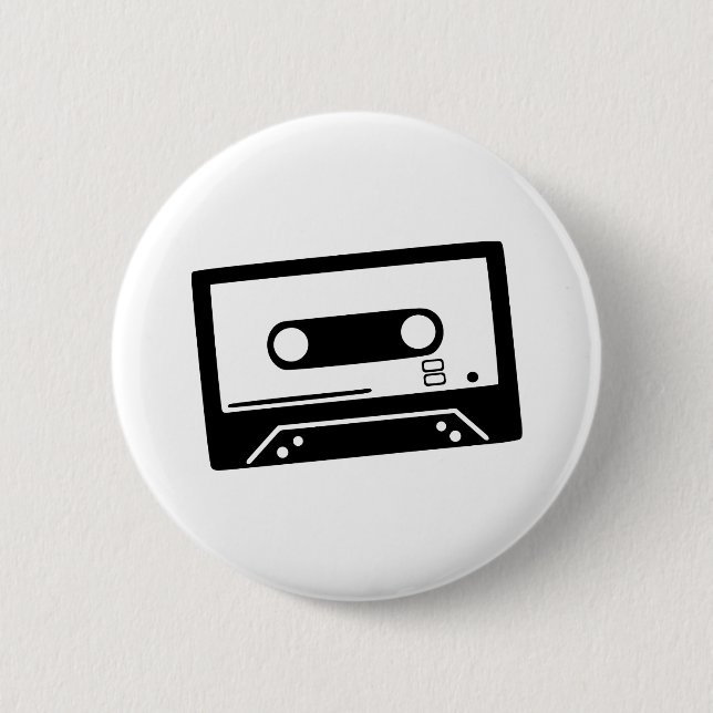 Badge Rond 5 Cm Bande - musique (Devant)