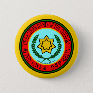 Badge Rond 5 Cm Bande orientale du joint cherokee