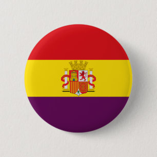 Badge Rond 5 Cm Bandera de la República