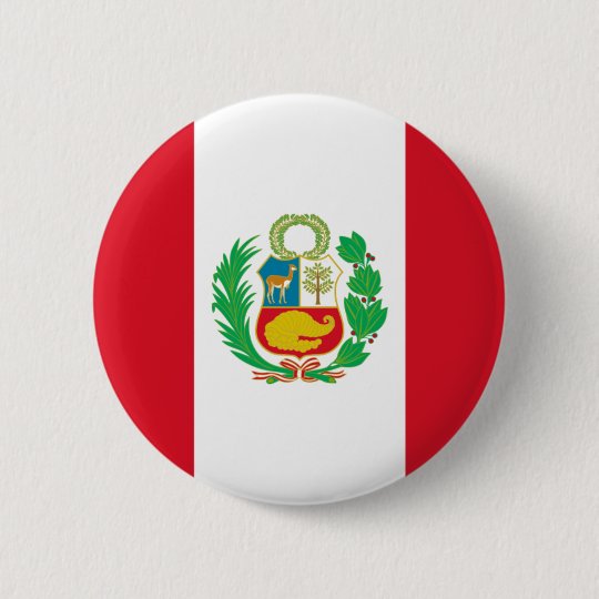 Badge Rond 5 Cm Bandera Del Peru Drapeau Du Perou Zazzle Fr