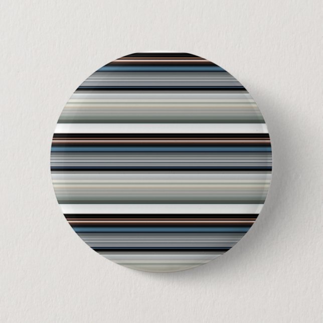 Badge Rond 5 Cm Bandes blanches gris mignonnes (Devant)