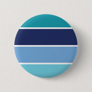 Badge Rond 5 Cm Bandes bleues