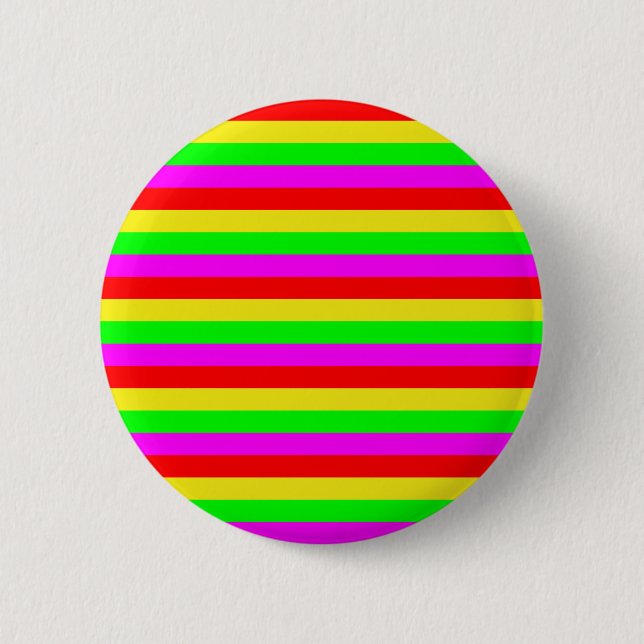 Badge Rond 5 Cm bandes colorées 2 (Devant)
