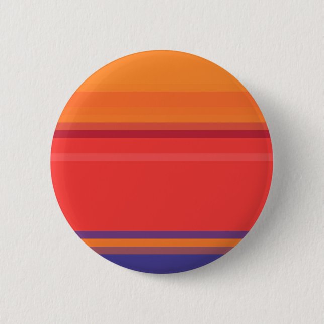 Badge Rond 5 Cm Bandes estivales colorées (Devant)