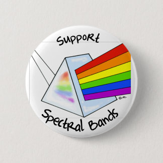 Badge Rond 5 Cm Bandes spectrales