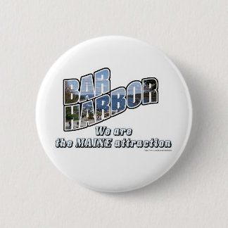 Badge Rond 5 Cm Bar Harbour