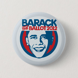 Badge Rond 5 Cm Barack bouton pro-Obama du vote le '12