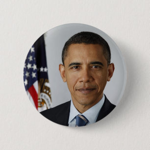 Badge Rond 5 Cm Barack Obama